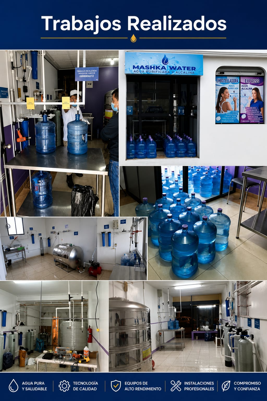 Instalación de Planta de Purificación Finalizada